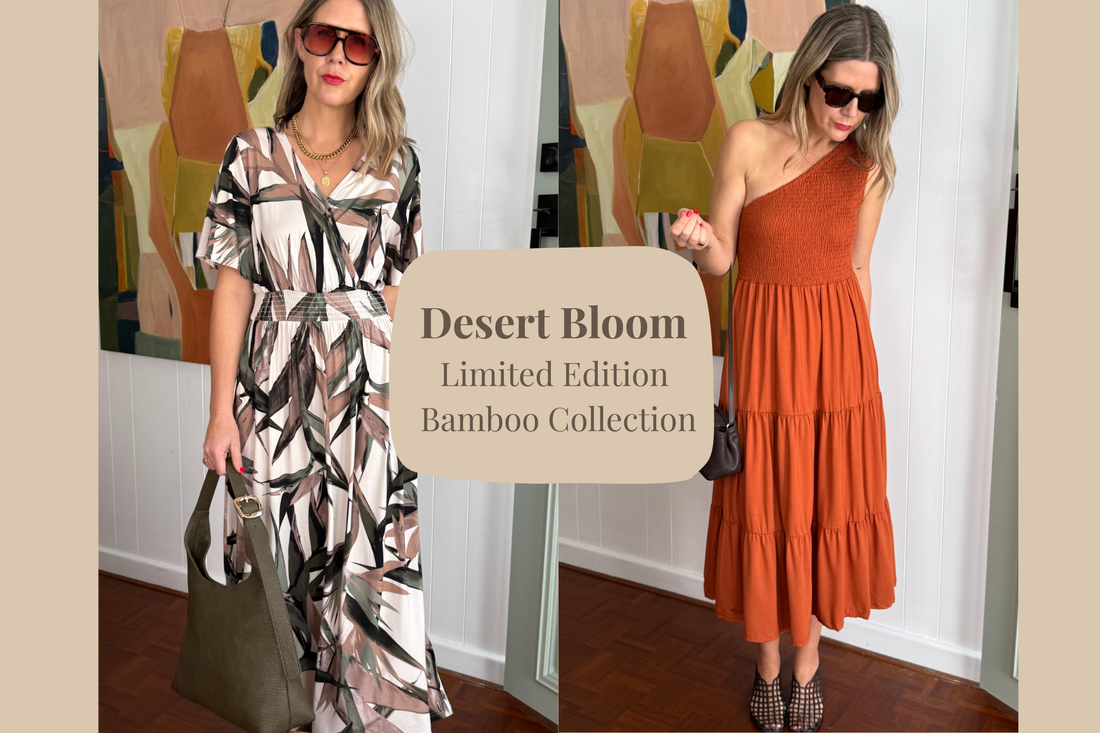Desert Bloom: A Limited-Edition Bamboo Collection for Effortless Style