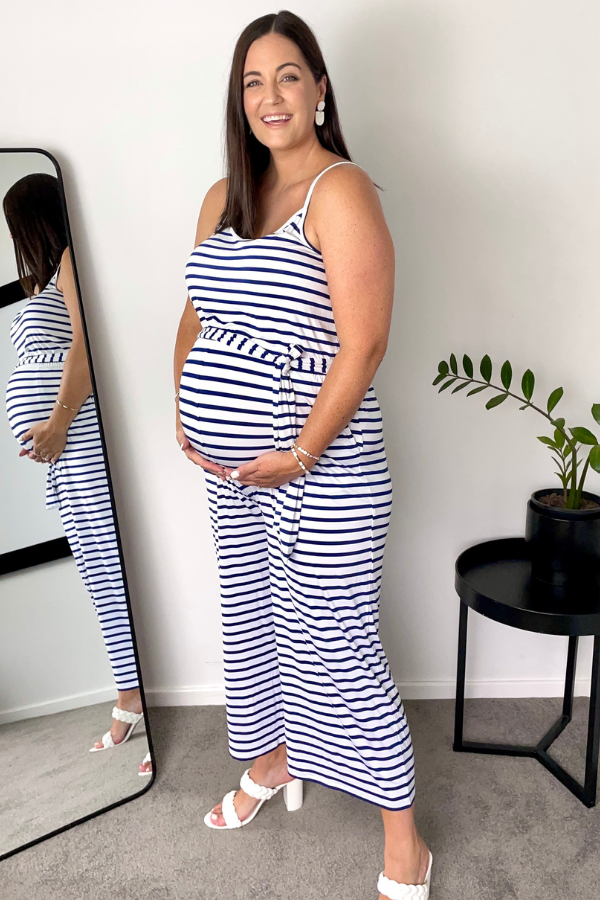 Fay Jumpsuit - Santorini Stripe