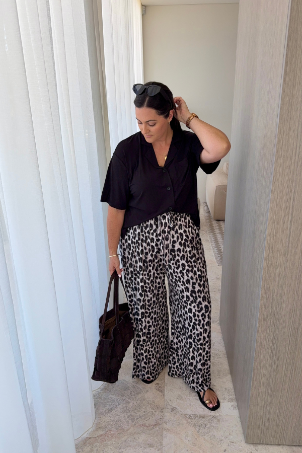 Rosie Bamboo Shirt - Black