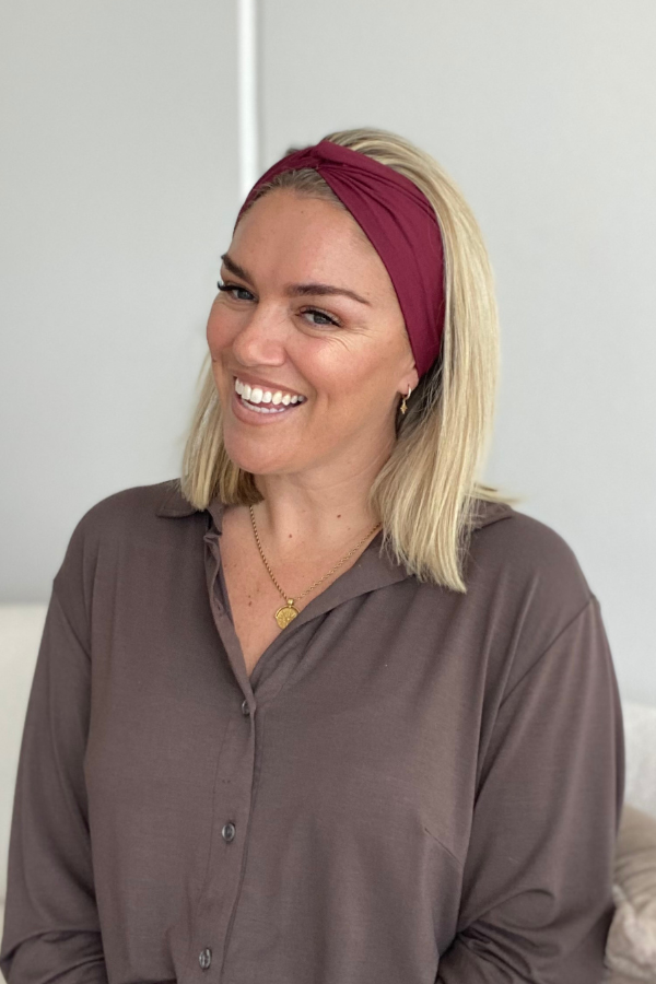 Headband - Burgundy
