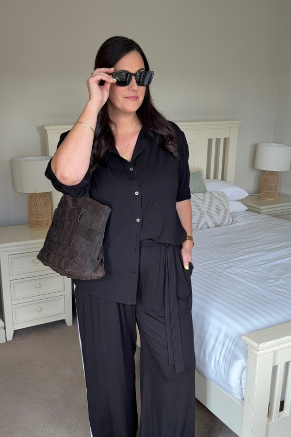 Isla Bamboo Shirt - Black