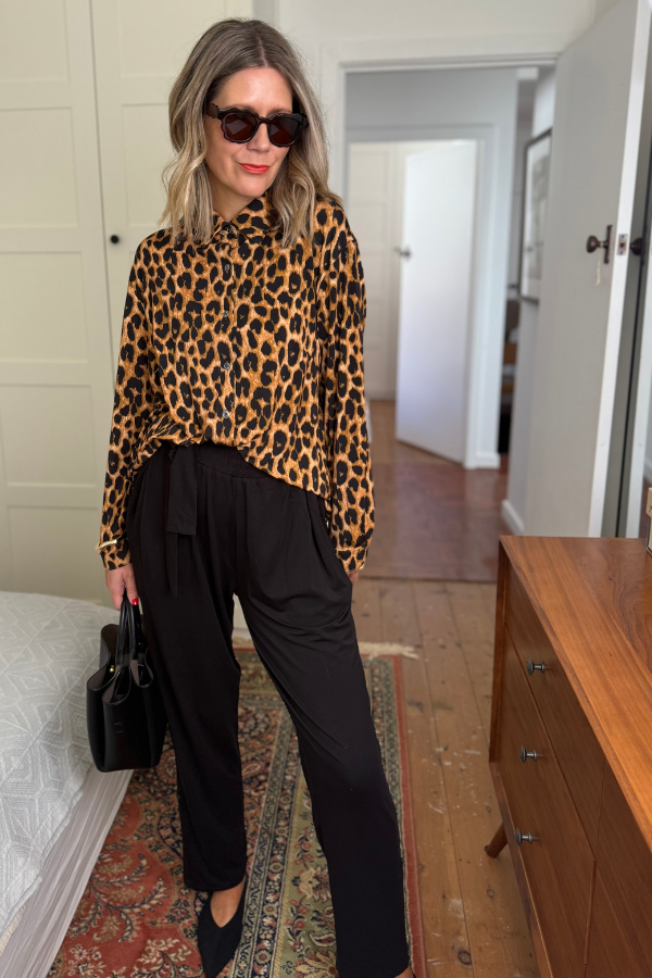 Isla Bamboo Shirt - Leopard