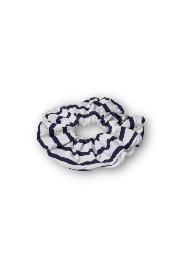 Scrunchie - Navy Stripe