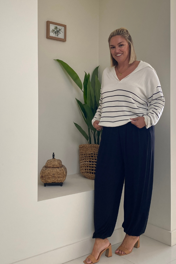 Piper Bamboo Pant - Black
