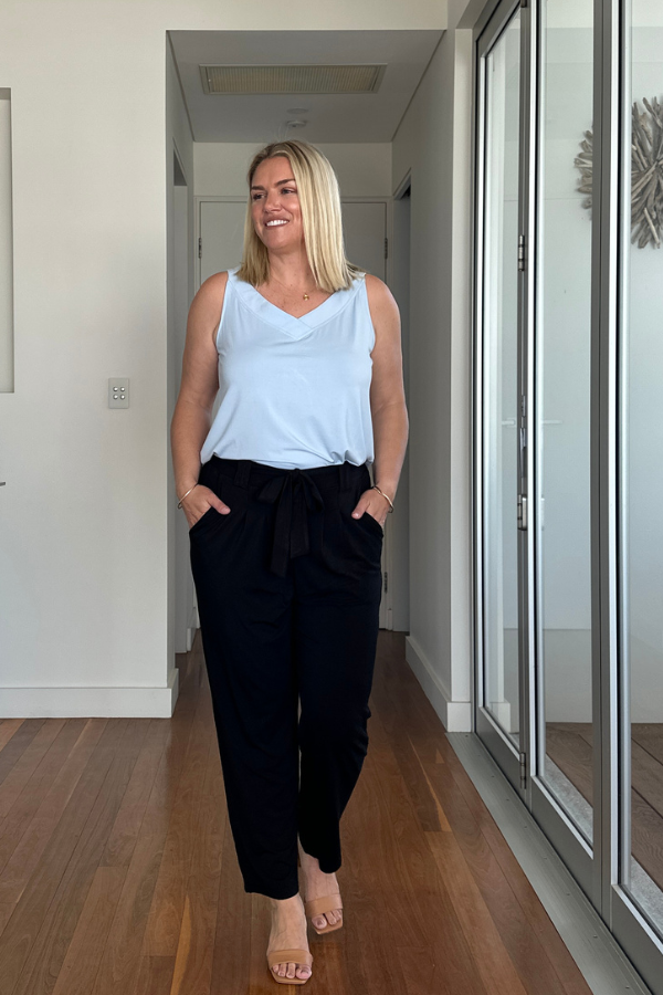 Sienna Bamboo Pant - Black