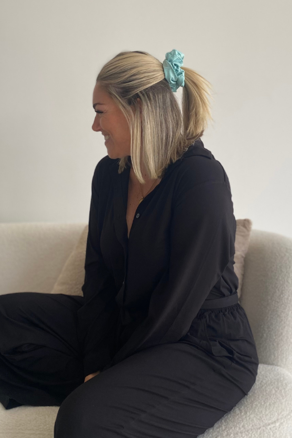 Scrunchie - Aqua