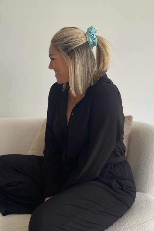 Scrunchie - Aqua