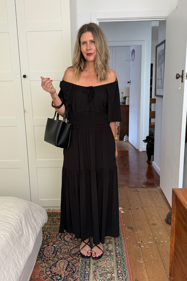 Eden Bamboo Dress - Black