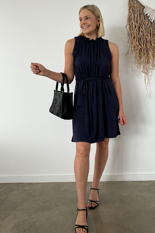 Jamie Mini Dress - Navy