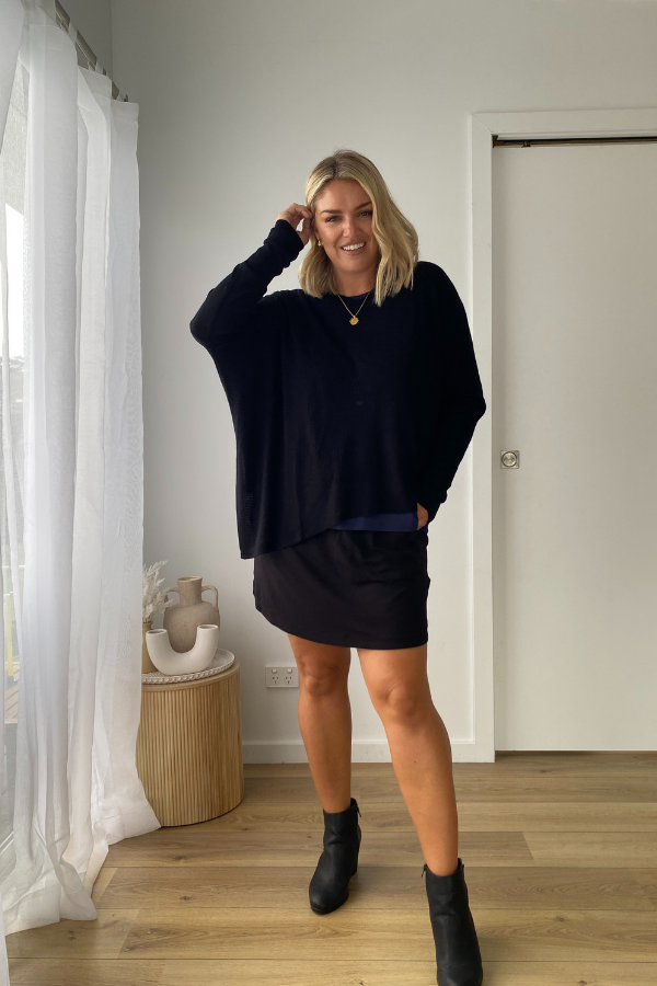 PRE-ORDER Addison Jumper - Black