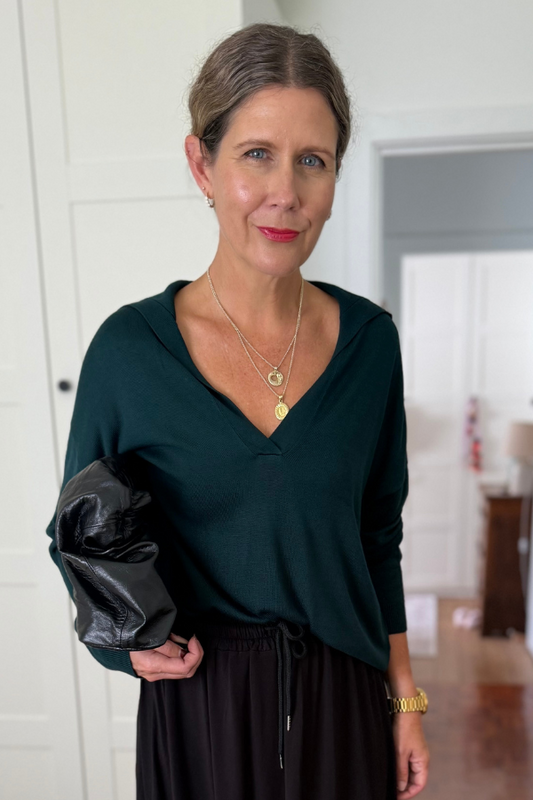 Ezi Bamboo Jumper - Emerald
