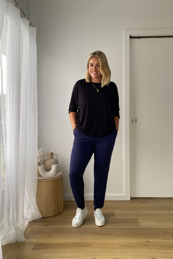 Khloe Jogger - Navy