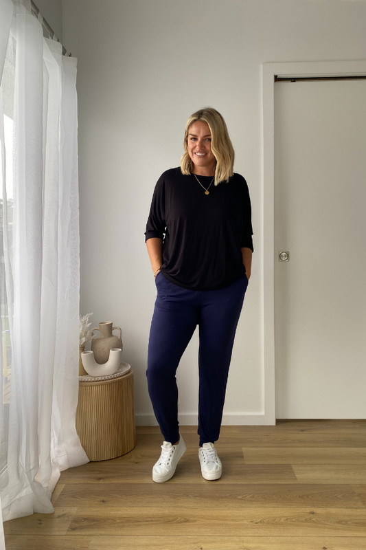 Khloe Jogger - Navy