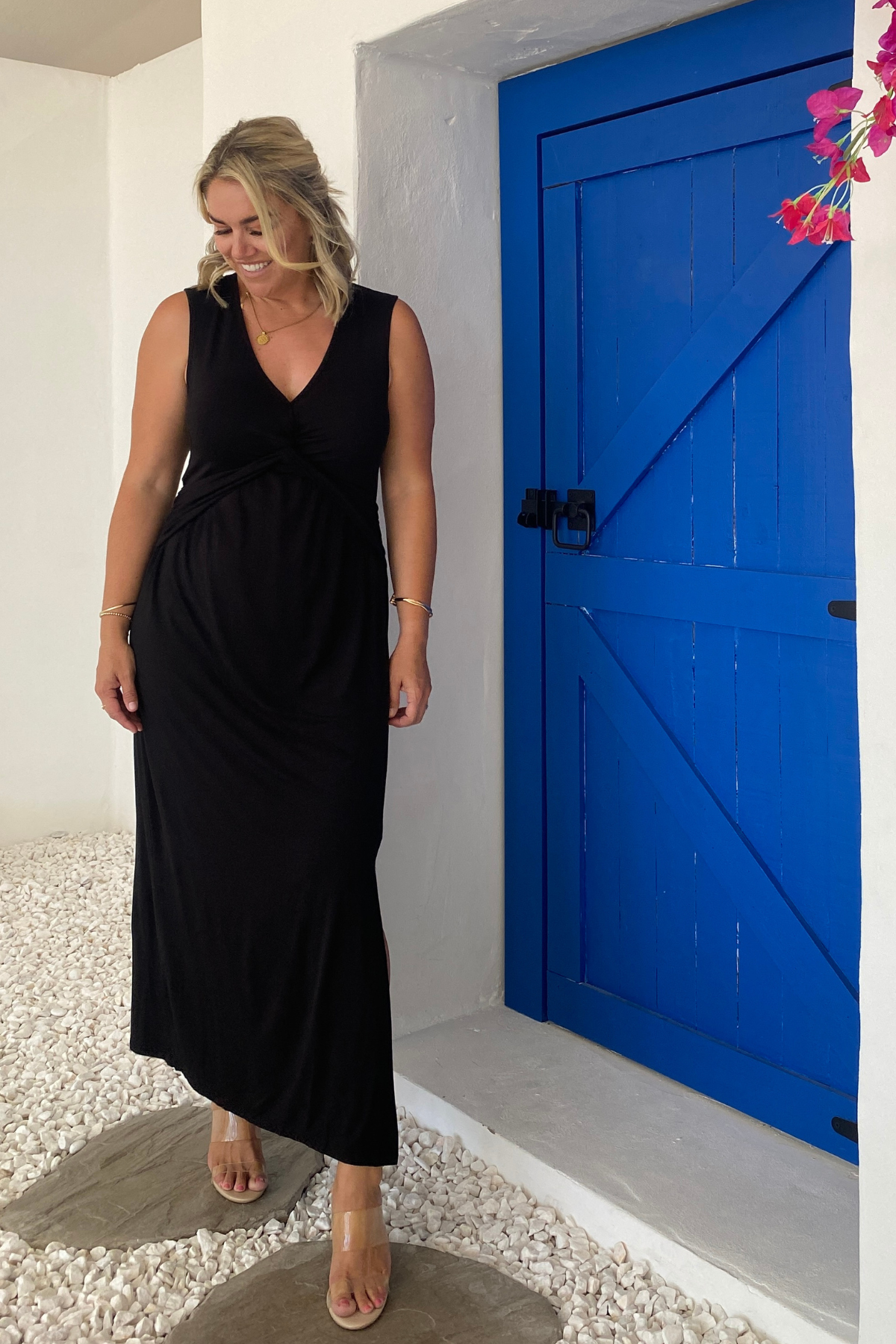 Lily Bamboo Dress - Black - PRE-ORDER