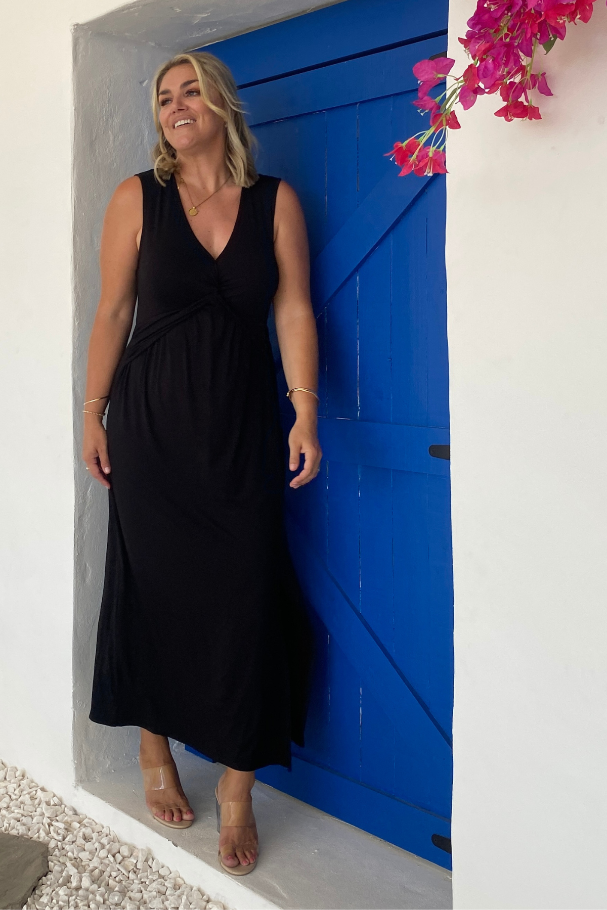 Lily Bamboo Dress - Black - PRE-ORDER