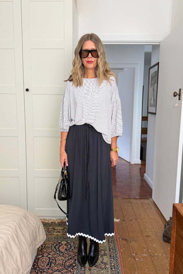 Holly Bamboo Skirt - Storm