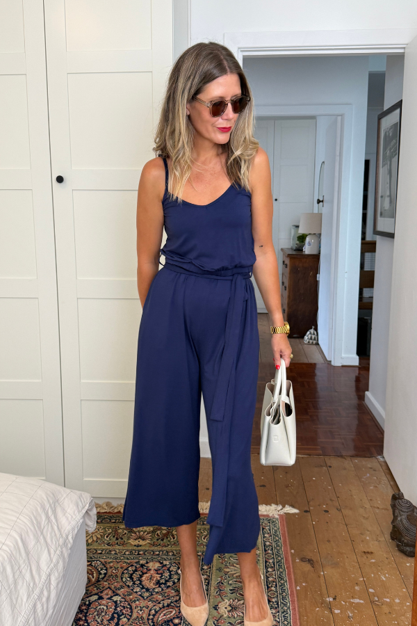 Fay Jumpsuit - Navy