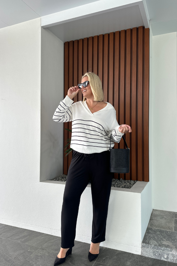 Sienna Bamboo Pant - Black