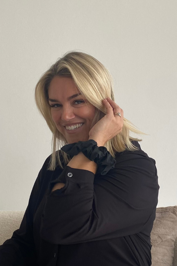 Scrunchie - Charcoal Marle