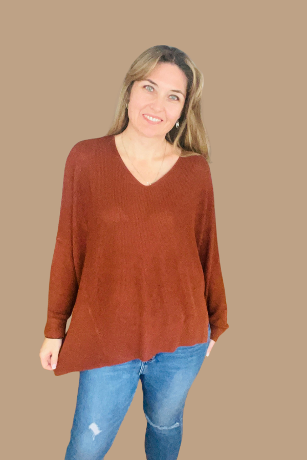 Addison Jumper - Rust