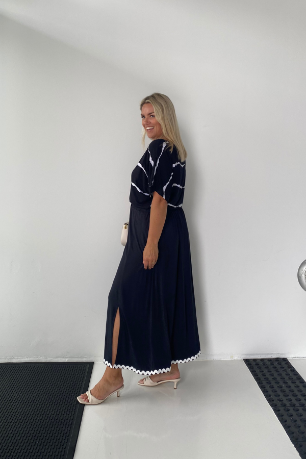 Holly Bamboo Maxi Skirt - Storm