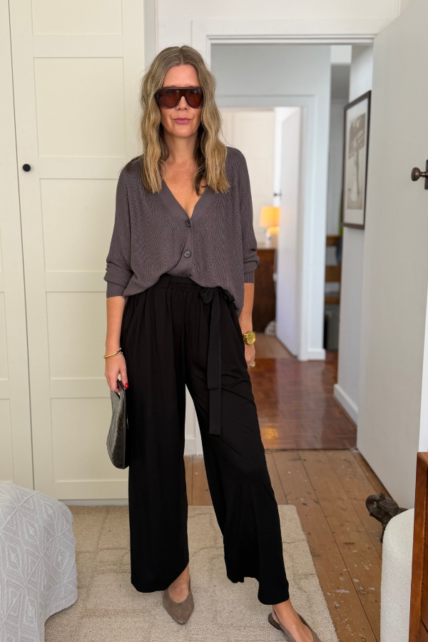 Alexa Bamboo Pant - Black