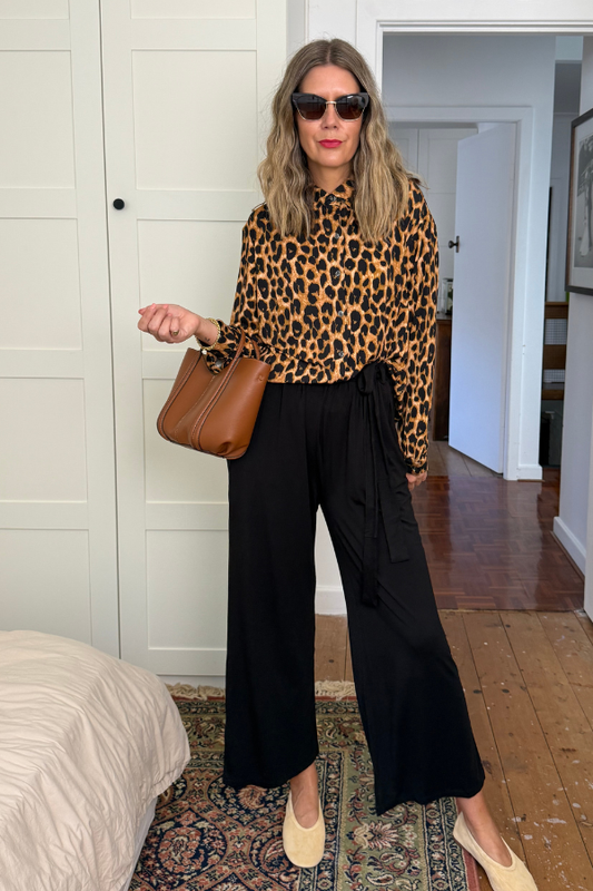 Alexa Bamboo Pant - Black