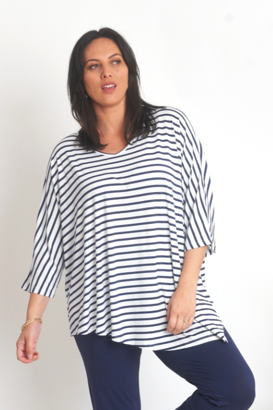 Ophelia - Navy Stripe